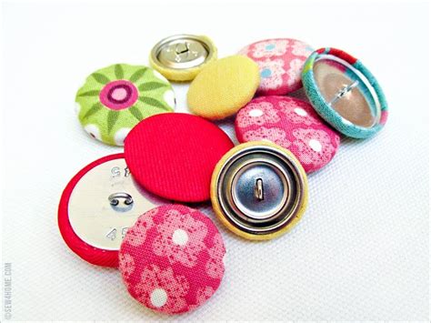 Tutorial: Fabric Covered Buttons and Snaps – Little 